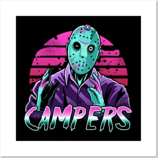 Synth Slasher Posters and Art